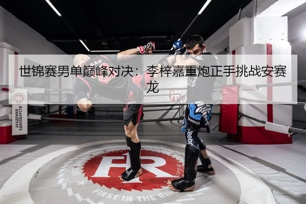 世锦赛男单巅峰对决：李梓嘉重炮正手挑战安赛龙